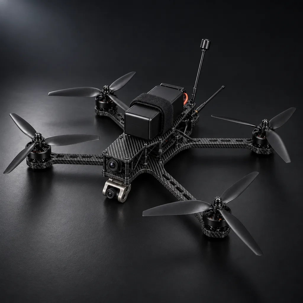 Harrier, Heavy lift FPV trainer for payload drops