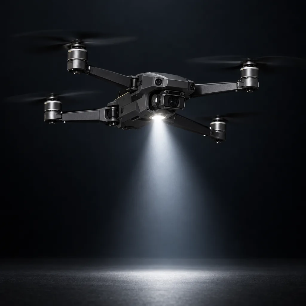 Lumen, Search and illumination drone for extreme low light