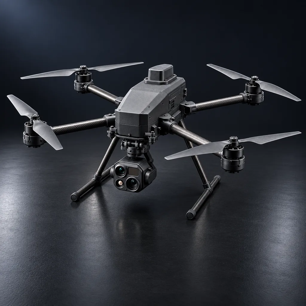 Vigil 4, Quadcopter for thermal surveillance